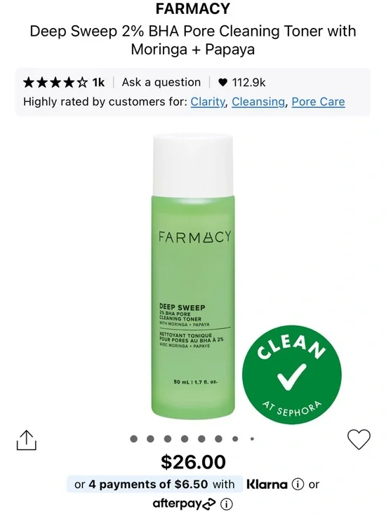 Farmacy Deep Sweep Toner - Picture 2 of 2